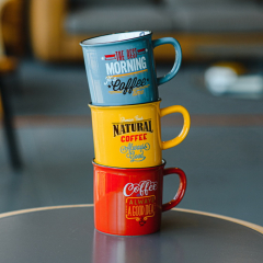 Кружка Arts Vintage 360 мл, синяя