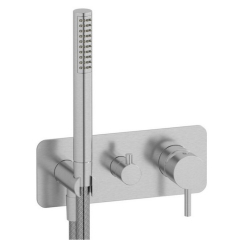 Внешняя часть iB Rubinetti MilanoTorino EMT313SS_22 смесителя для душа, никель матовый