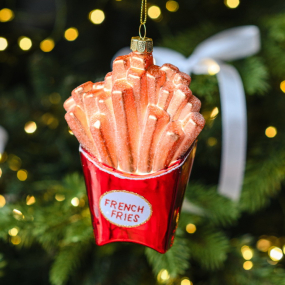 Елочная игрушка "Картошка фри" 12 см