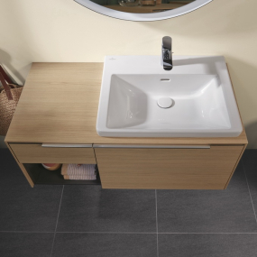 Раковина подвесная Villeroy & Boch Subway 3.0 60x47 4A706001, из TitanCeram
