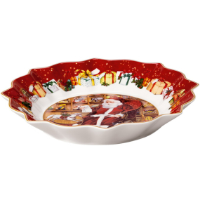 Салатник большой "Санта и список подарков" Toy’s Fantasy 25 см