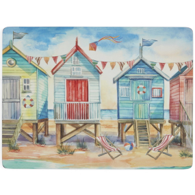 Набор подставок под тарелку Beach Huts 29,8х40,1 см, 4 шт