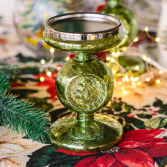 Подсвечник с подсветкой "Елка" 16 см