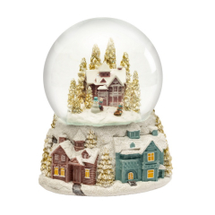 Фигурка "Снежный шар: Рождественский город" 17 см