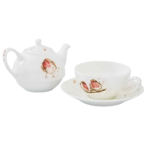 Набор чайный на 1 персону "Зарянка", 3 предмета