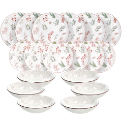 Набор посуды на 6 персон Winter Season, 18 предметов