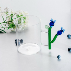 Кружка "Синий цветок" Botanica 450 мл