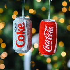 Елочная игрушка "Баночка Coca-Cola" 7,6 см