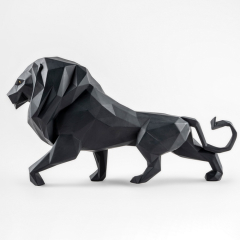 Статуэтка "Лев оригами" 28х48х14 см