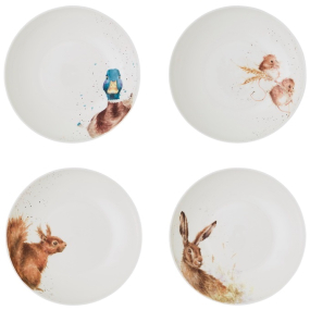 Набор тарелок для пасты Wrendale Designs 22 см, 4 шт