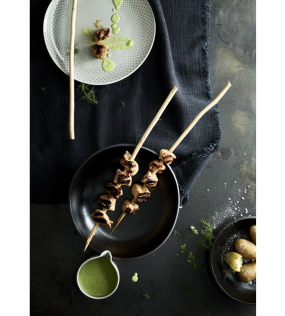 Блюдо сервировочное Junto Slate Grey 30 см