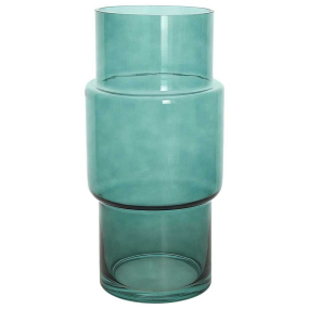 Ваза Glass Design Atmosphere 31 см, зеленая