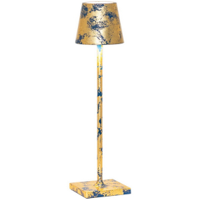 Лампа настольная Zafferano Poldina Pro Micro 27,5 см, цвет золото