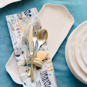 Блюдо сервировочное Pont aux choux blanc 36х15 см