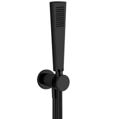 Комплект для душа Gessi Cono 45223.299, без смесителя, черный матовый