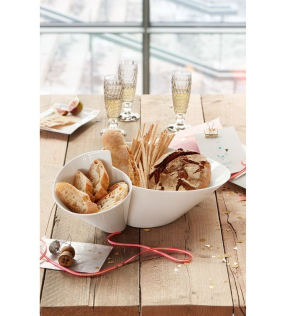 Салатник "Два в одном" NewWave 49х27 см