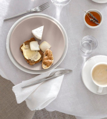 Тарелка салатная NewMoon beige 24 см