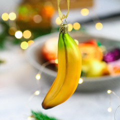 Игрушка на елку "Банан" 13 см