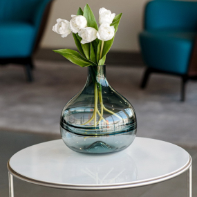 Ваза круглая Glass Design Atmosphere 27 см