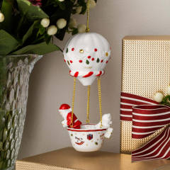 Елочная игрушка Villeroy & Boch Christmas Classics "Воздушный шар 2026" 15,5 см