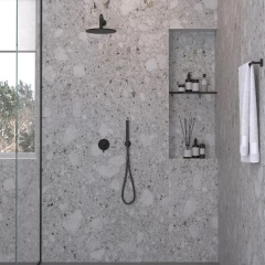 Душевая система Kludi Bozz 7в1, 387363976, черный матовый