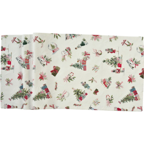 Скатерть-дорожка Sander Xmas Presents 50х140 см