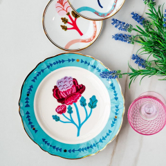 Тарелка столовая "Герань" Botanica 26,5 см