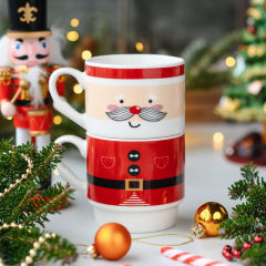 Набор кружек "Санта" 330 мл, 2 шт