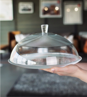 Блюдо для торта Clear Trasparente 33х18 см с крышкой