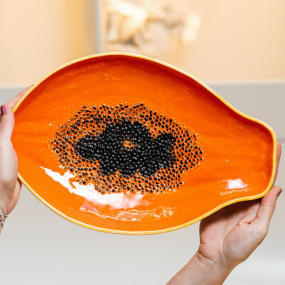 Блюдо "Папайя" 35х23,5 см