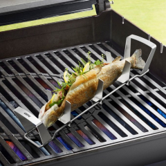 Подставка для приготовления рыбы BBQ Roasting 36х7,6 см