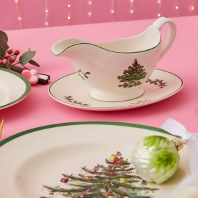 Соусник с блюдцем Christmas Tree 310 мл