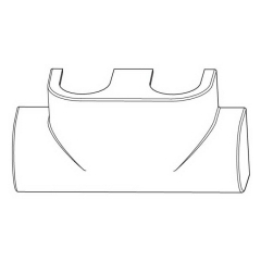 Декоративная крышка Oventrop Multiblock T, антрацит