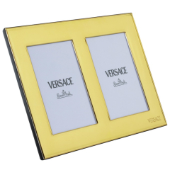 Рамка для фотографий двойная Versace Frames 27х19 см, декор VHF 16 золото