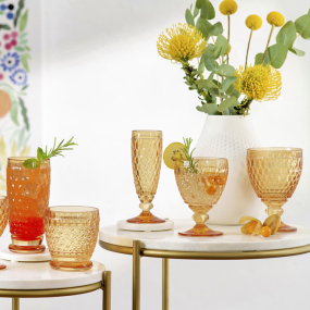 Бокал для вина Boston 310 мл, шафрановый