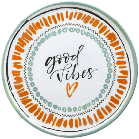 Блюдо для пиццы круглое Good Vibes 33 см