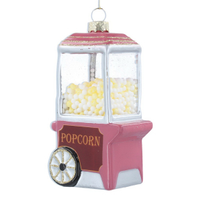 Елочная игрушка "Аппарат для приготовления попкорна" 10 см