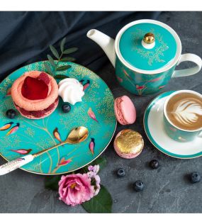 Тарелка салатная Chelsea 20 см, зеленая