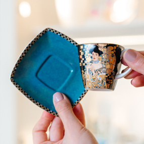 Чашка кофейная с блюдцем "Адель Блох-Бауэр" 100 мл