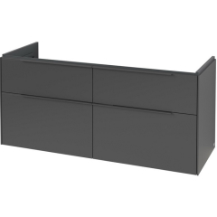 Тумба под раковину Villeroy & Boch Subway 3.0 127x58, Graphite, подвесная