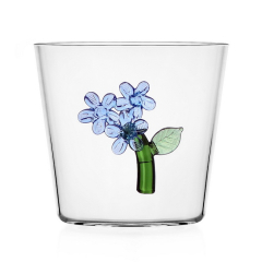 Стакан "Голубой цветок" Botanica 350 мл
