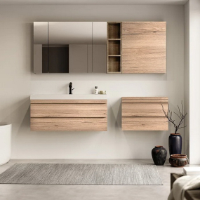 Шкаф-пенал подвесной Kolpa-San Naomi N 702/600/20 NW, 70х59, дерево