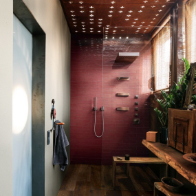 Плитка керамическая Imola Aroma 6х24, Rosa Scuro, 9,8 мм