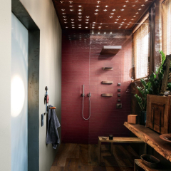 Плитка керамическая Imola Aroma 6х24, Rosa Scuro, 9,8 мм