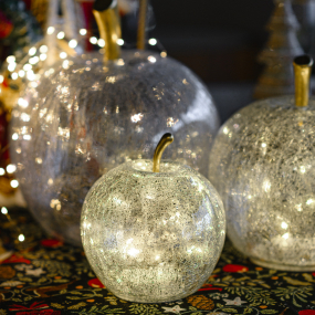 Фигурка "Яблоко" Lights in the night 22 см, цвет золото