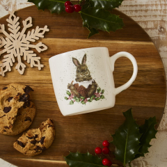 Кружка Merry Little Christmas (кролик) 310 мл