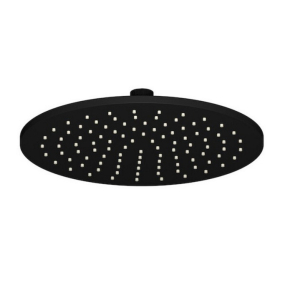 Лейка для душа iB Rubinetti Monamour MA025NP, потолочная, 25 см, черный матовый