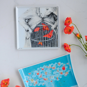 Блюдо квадратное by Joanna Concejo декоративное 24х24 см