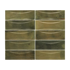 Плитка керамическая Equipe Hanoi 6,5х20, Arco Wild Olive, 8 мм