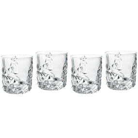 Набор бокалов для виски Sculpture 365 мл, 4 шт